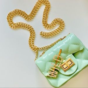 Minty Mini clutch purse